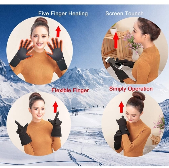 Rechargable Heated Gloves - Picture 3 of 6
